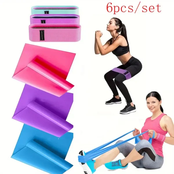 Elastic Resistance Bands for Full-Body Training
