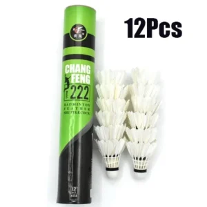fbd77855c6a265ecfba98446a473ac6b.webp Goose Feather Badminton Shuttlecock 12pcs