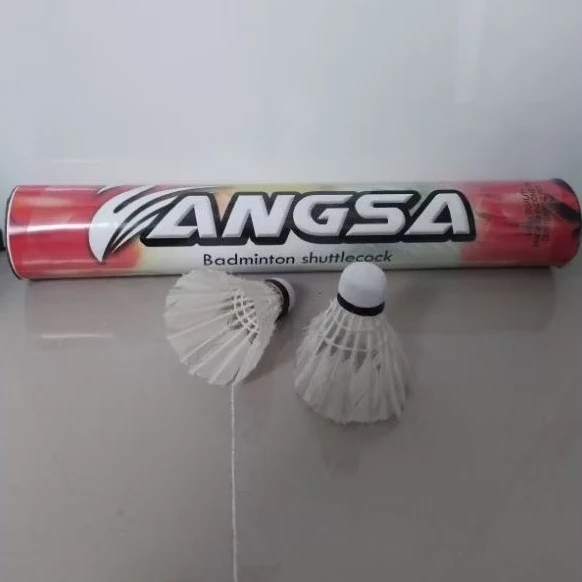 id-11134207-7rbk3-m9bb3uxgv5lp66.webp ANGSA Badminton Shuttlecock 12pcs