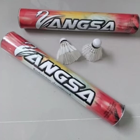 id-11134207-7rbk8-m9bb3uxgwk6580.webp ANGSA Badminton Shuttlecock 12pcs