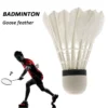 Goose Feather Badminton Shuttlecock 6pcs