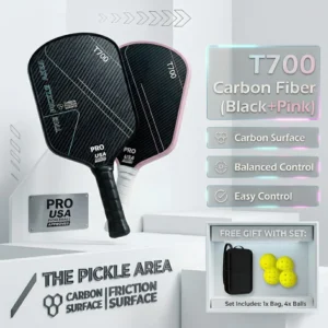 T700 Carbon Fiber Pickleball Paddle Set
