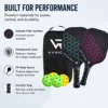 my-11134207-820l8-morncj3qyih7e7.webp Pickleball Set with 2 Paddles & 4 Balls